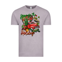 Vintage Zinc home for the holidays louisiana Vintage Tee - BarkalooDesign