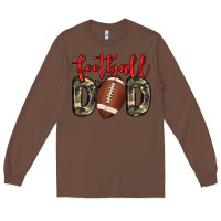 Chestnut football dad Long Sleeve Tee - Zillion Design Studio