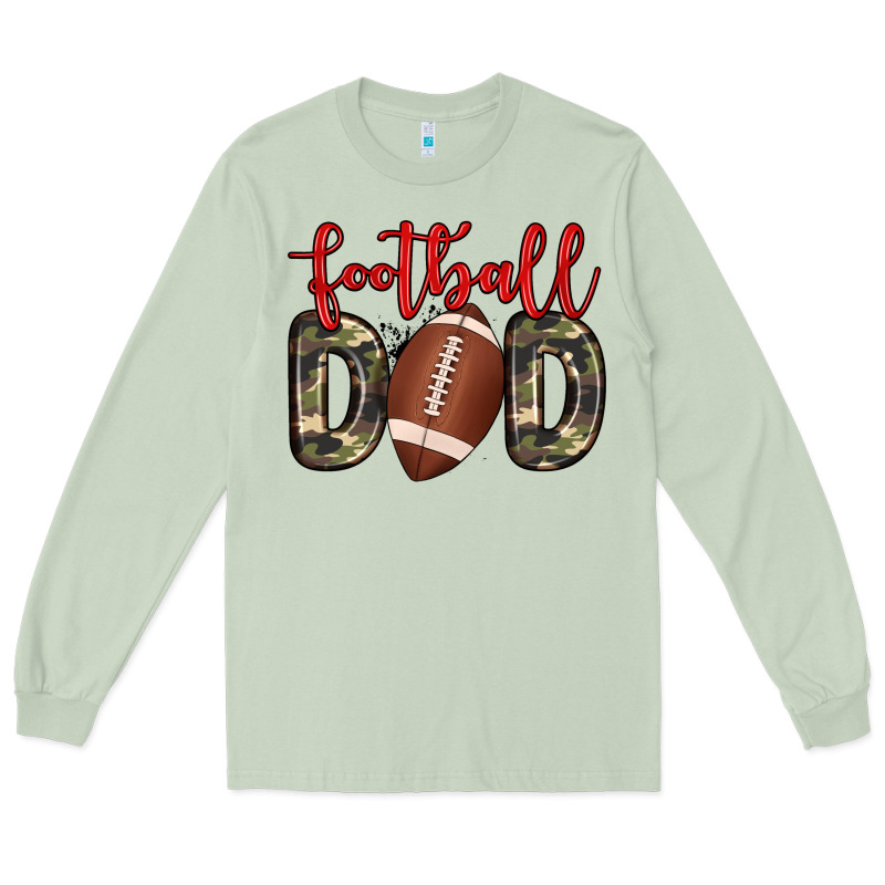 Football Dad Long Sleeve Tee by Zillion Design Studio | Teevron