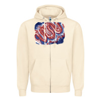 Sandshell Patriotic tie dye background Zipper Hoodie - CowGirlArtShop