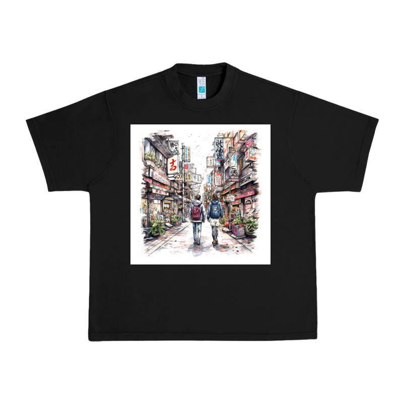 Japan Street Urban Heavy Tee by Unal Design | Teevron
