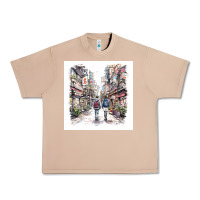 Burro Japan Street Urban Heavy Tee - Unal Design
