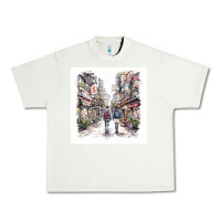 Pistachio Japan Street Urban Heavy Tee - Unal Design