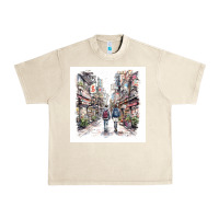 Sandshell Japan Street Urban Heavy Tee - Unal Design