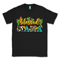 Black blessed mama Classic Tee - Zillion Design Studio