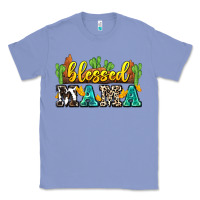 Colony Blue blessed mama Classic Tee - Zillion Design Studio