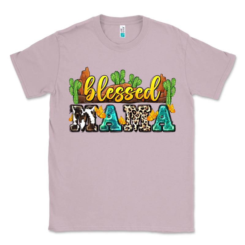 Blessed Mama Classic Tee by Zillion Design Studio | Teevron