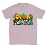 Lilac blessed mama Classic Tee - Zillion Design Studio