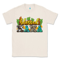 Natural blessed mama Classic Tee - Zillion Design Studio