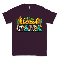 Plum blessed mama Classic Tee - Zillion Design Studio