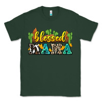 Sports Green blessed mama Classic Tee - Zillion Design Studio