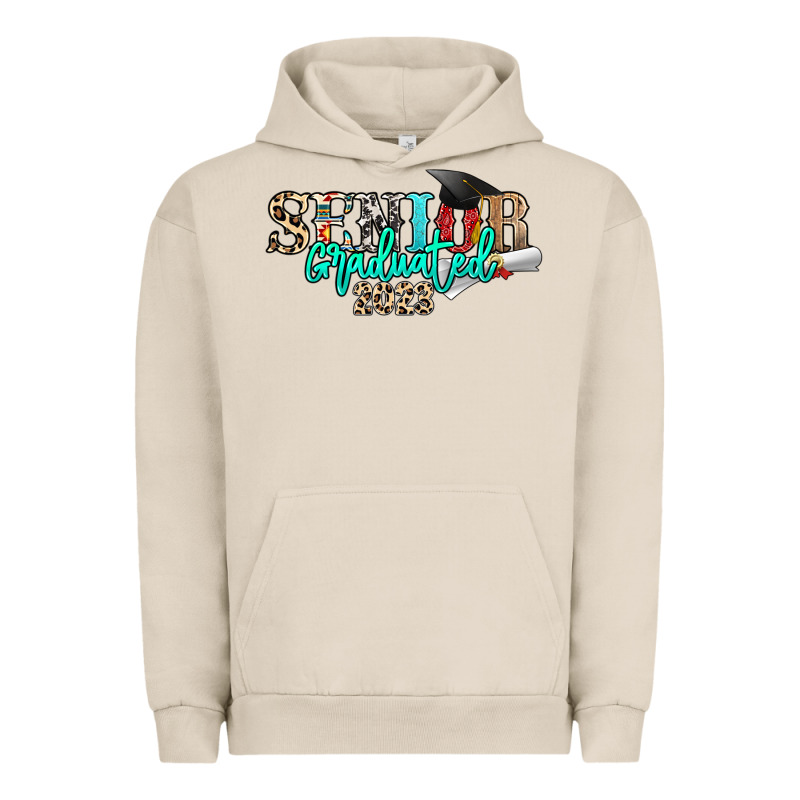 Senior Graduated 2023 Urban Hoodie by NancyCooperArtShop | Teevron