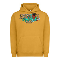Pigment Peanut Butter senior graduated 2023 Urban Hoodie - NancyCooperArtShop