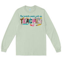Matcha my favorite people call me teacher Long Sleeve Tee - texasbilliewilder