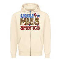 Sandshell Little miss America Zipper Hoodie - Neo Western