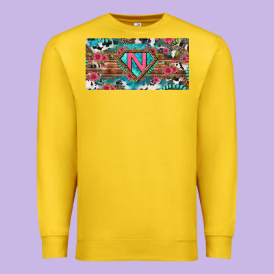 Super Nurse License Plate Premium Sweatshirt Designed By Bundleandbundleshop