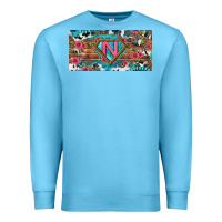 Ocean Blue super nurse license plate Premium Sweatshirt - BundleAndBundleShop