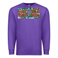 Purple super nurse license plate Premium Sweatshirt - BundleAndBundleShop
