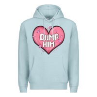 Blue Mist dump him valentines day Premium Hoodie - MaliasSmallBusiness