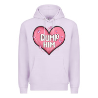Lilac dump him valentines day Premium Hoodie - MaliasSmallBusiness