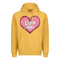 Mustard dump him valentines day Premium Hoodie - MaliasSmallBusiness