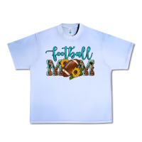 Grape Ice western leopard camouflage sunflowers  glitter mom football Urban Heavy Tee - Artiststas