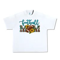 White western leopard camouflage sunflowers  glitter mom football Urban Heavy Tee - Artiststas