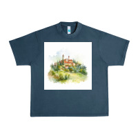 Midnight Navy Italy Urban Heavy Tee - Unal Design