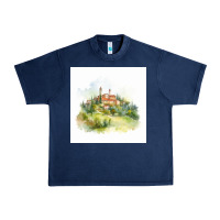 Navy Italy Urban Heavy Tee - Unal Design