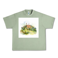 Oil Green Italy Urban Heavy Tee - Unal Design
