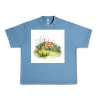 Pebble Blue Italy Urban Heavy Tee - Unal Design