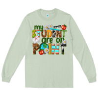 Matcha my student are on point Long Sleeve Tee - texasbilliewilder