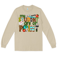 Mushroom my student are on point Long Sleeve Tee - texasbilliewilder