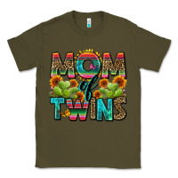 Army Green mom of twins Classic Tee - Zillion Design Studio