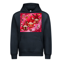 Navy gnomies with food Urban Hoodie - NancyCooperArtShop