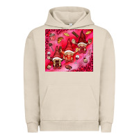 Pigment French Oak gnomies with food Urban Hoodie - NancyCooperArtShop