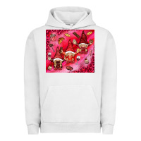 Pigment Lunar Rock gnomies with food Urban Hoodie - NancyCooperArtShop