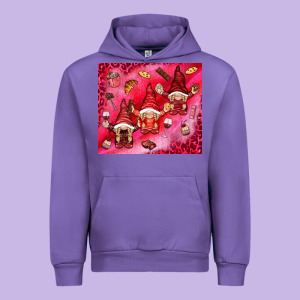Gnomies With Food Urban Hoodie Designed By Nancycooperartshop
