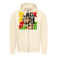 Sandshell black girl magic juneteenth Zipper Hoodie - HRA Design Shop