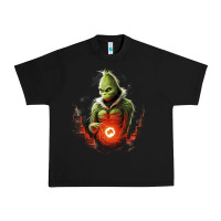 Black Grinch Urban Heavy Tee - Unal Design