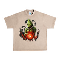 French Oak Grinch Urban Heavy Tee - Unal Design