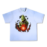 Grape Ice Grinch Urban Heavy Tee - Unal Design