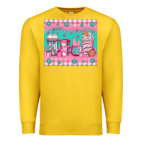 Lemon pink christmas coffee Premium Sweatshirt - Jasminsmagicworld