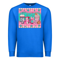 True Royal pink christmas coffee Premium Sweatshirt - Jasminsmagicworld