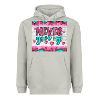 Moon Dust never give up Heavyweight Hoodie - JahusDesignShop