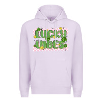 Lilac lucky vibes Premium Hoodie - MaliasSmallBusiness