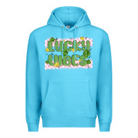 Ocean Blue lucky vibes Premium Hoodie - MaliasSmallBusiness