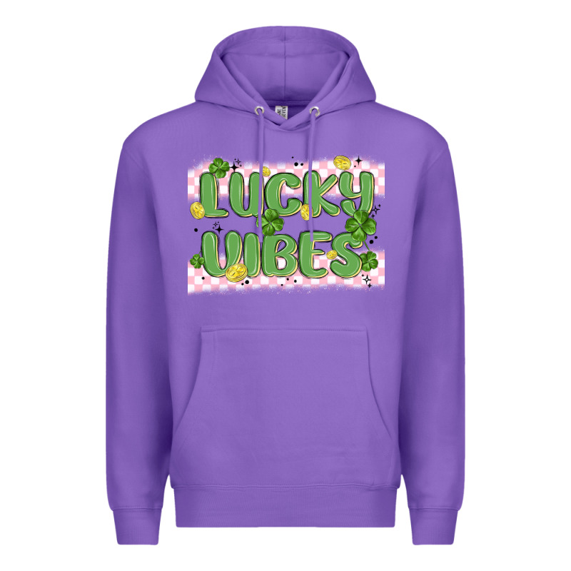 Lucky Vibes Premium Hoodie by MaliasSmallBusiness | Teevron