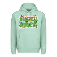 Seafoam lucky vibes Premium Hoodie - MaliasSmallBusiness