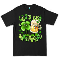 Black let's get shamrocked Premium Tee - Artiststas